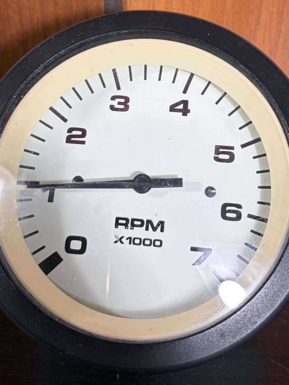 Sierra 59703P Marine Sahara 3" 7K Tachometer Gauge - Used Working Condition